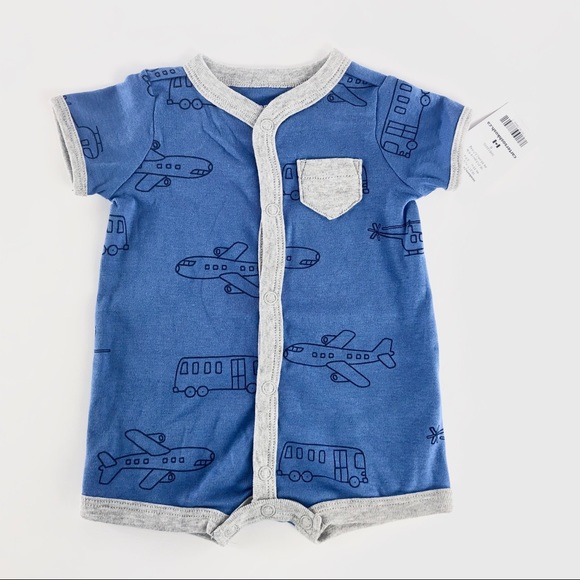 Carter's Other - Carters “Airplanes” romper nwt
